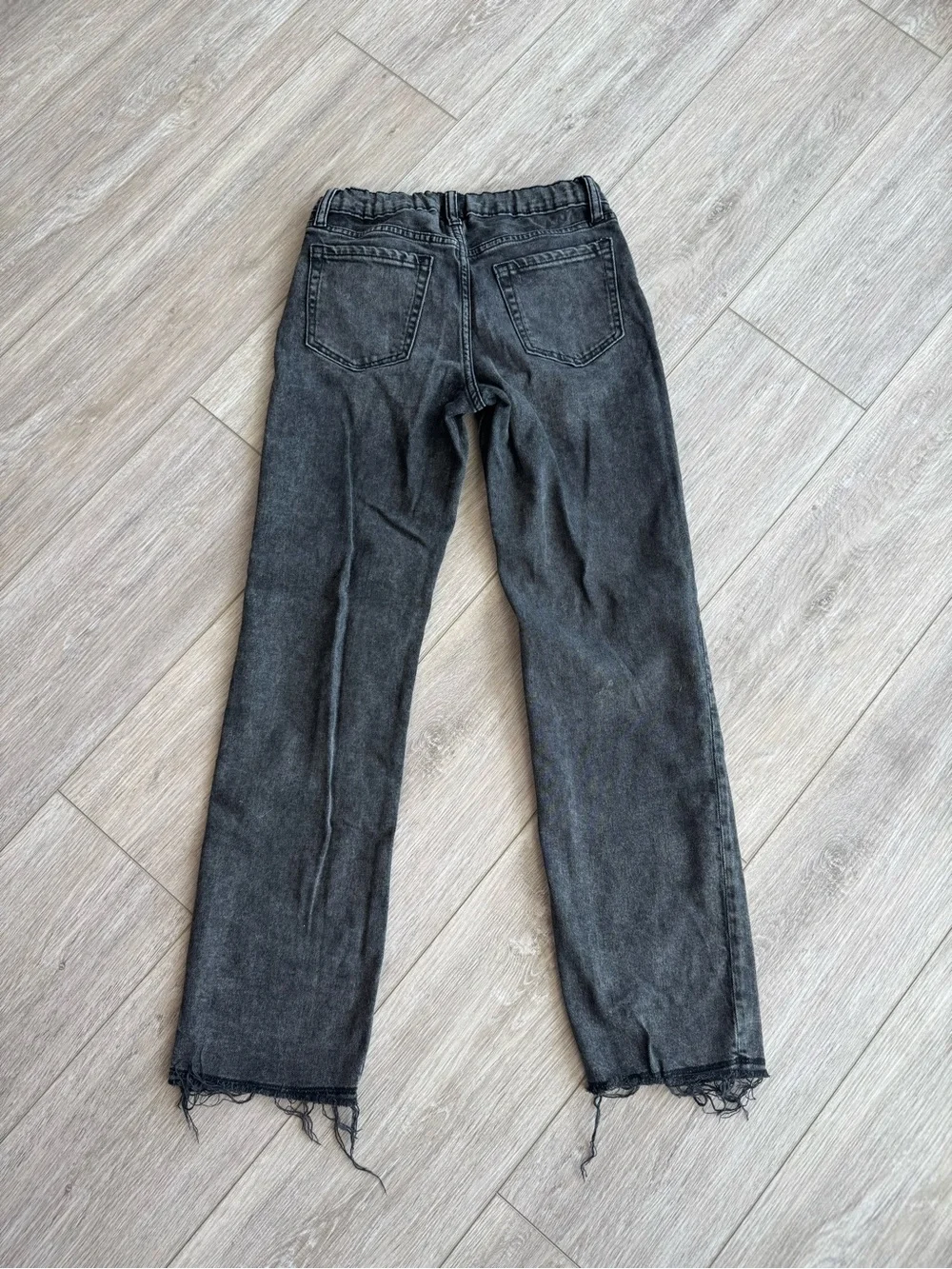 GAP Washed Black Straight-Leg Kids Jeans